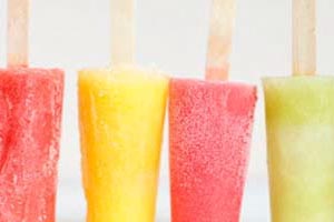 helados para una boda veraniega