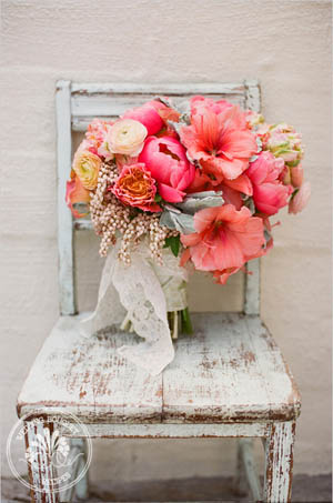 bouquet de peonias en tonos rosa