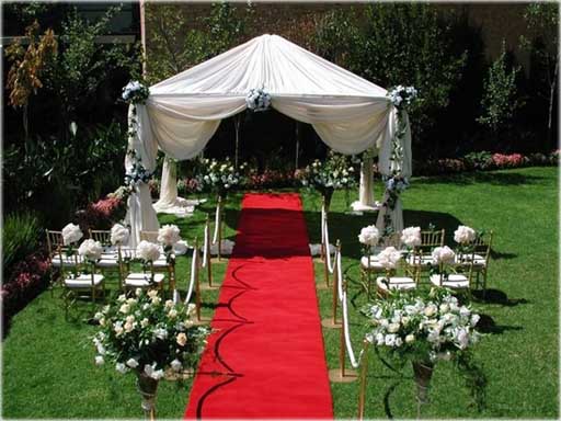 bodas al aire libre