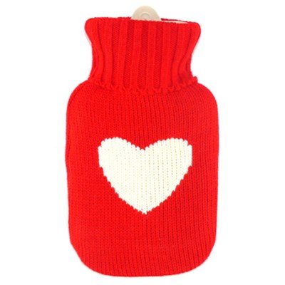 bolsa de agua caliente de corazon