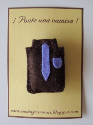 broches con mensaje