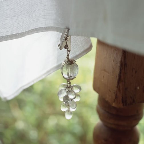 elegante clip para mantel