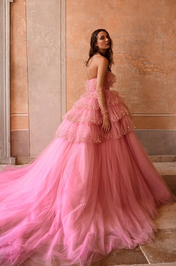 vestidos de novia a color