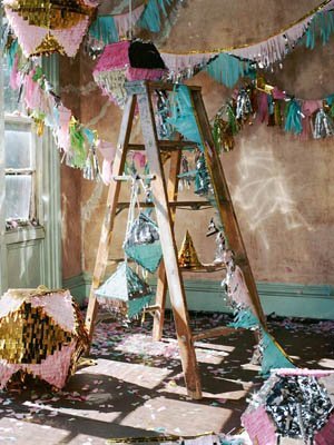 decoración con papel