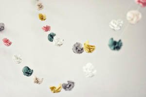 flores de papel