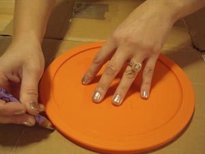 diy pompones de tul