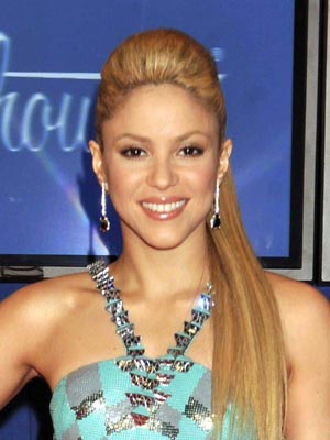 peinados de famosas Shakira