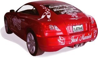 como de corar mi coche de bodas