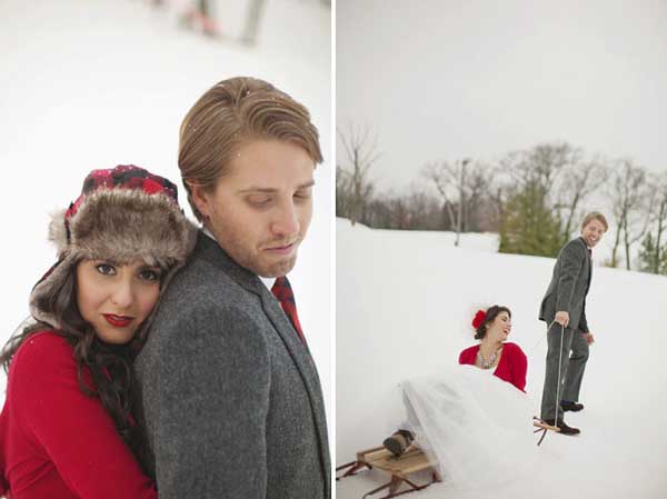 boda en invierno