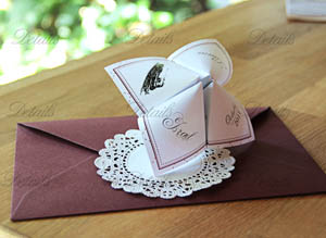Details invitaciones de boda