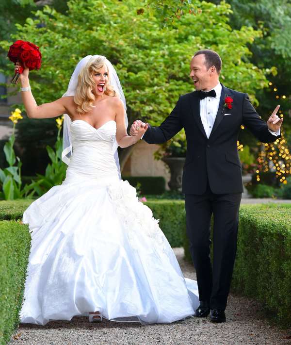 Jenny McCarthy y Donnie Wahlberg Jenny McCarthy y Donnie Wahlberg
