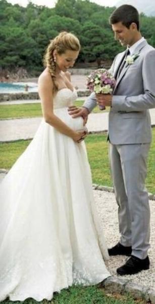 Novak Djokovic and Jelena Ristic