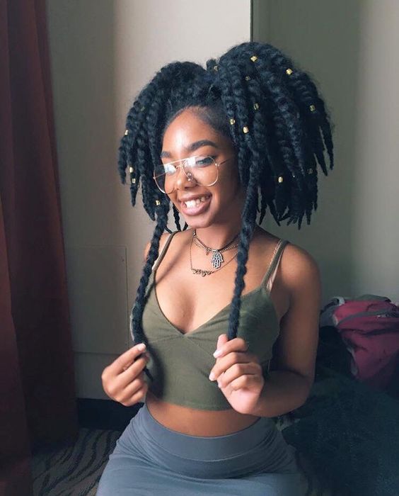 fotografías de peinados afro