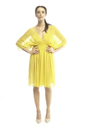vestido amarilo