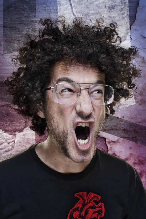 pelocho por bigote sucio