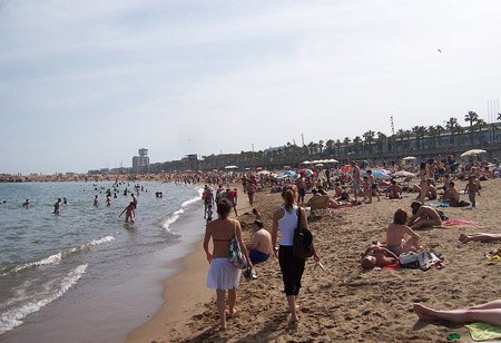 playa barcelona