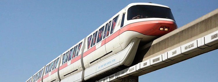 tren disneyland