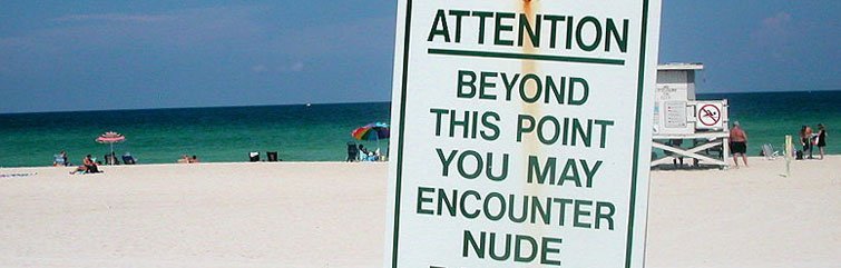 nude beach luna de miel