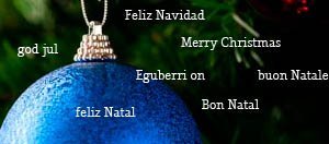 feliz navidad todos los idiomas