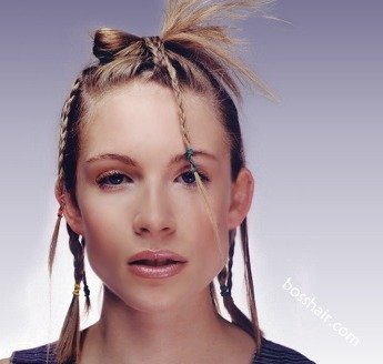 peinados con trenzas
