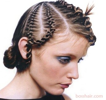 peinados con trenzas