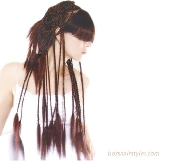 peinados con trenzas