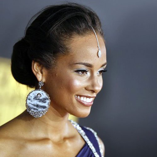 peinados Alicia Keys