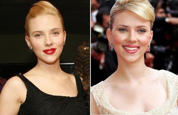 scarlett johansson peinados
