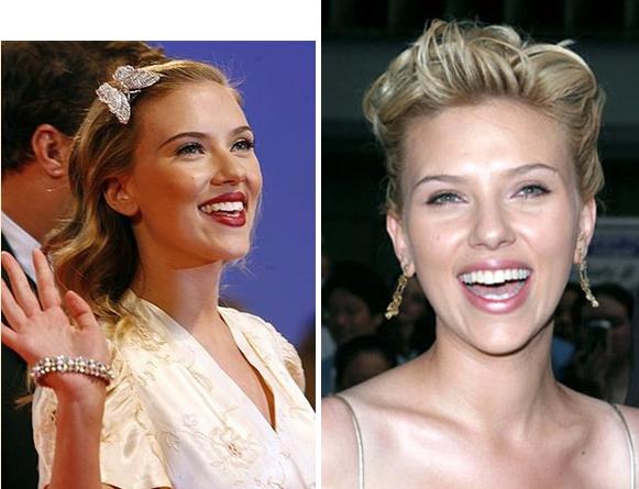 scarlett johansson peinados