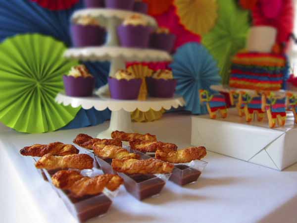 recena chocolate con churros