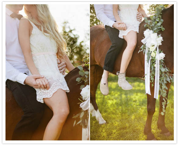 sesión preboda campestre