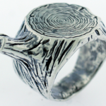 anillo tallado de amor