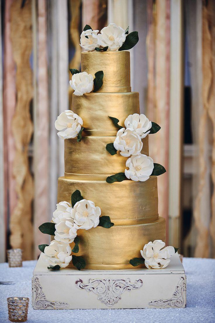 tarta de bodas dorada pastel-novia-dorado